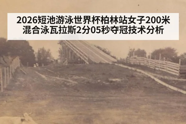 2026短池游泳世界杯柏林站女子200米混合泳瓦拉斯2分05秒夺冠技术分析
